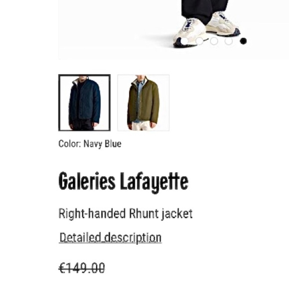 Galeries Lafayette Sherpa Reversible Bomber Jacket Men’s Size Xxl Like New — image 8 of 8
